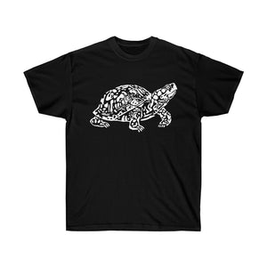 Eastern Box Turtle T-shirt!-T-Shirt-Printify-Black-S-5.25designs-veteran-family business-florida-melbourne-orlando-knit-crochet-small business-