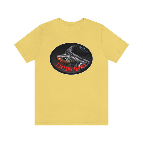 Eastern Indigo Snake T-shirt!-T-Shirt-Printify-Yellow-S-5.25designs-veteran-family business-florida-melbourne-orlando-knit-crochet-small business-