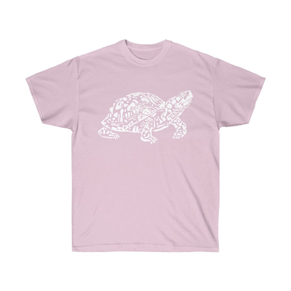 Eastern Box Turtle T-shirt!-T-Shirt-Printify-Light Pink-S-5.25designs-veteran-family business-florida-melbourne-orlando-knit-crochet-small business-