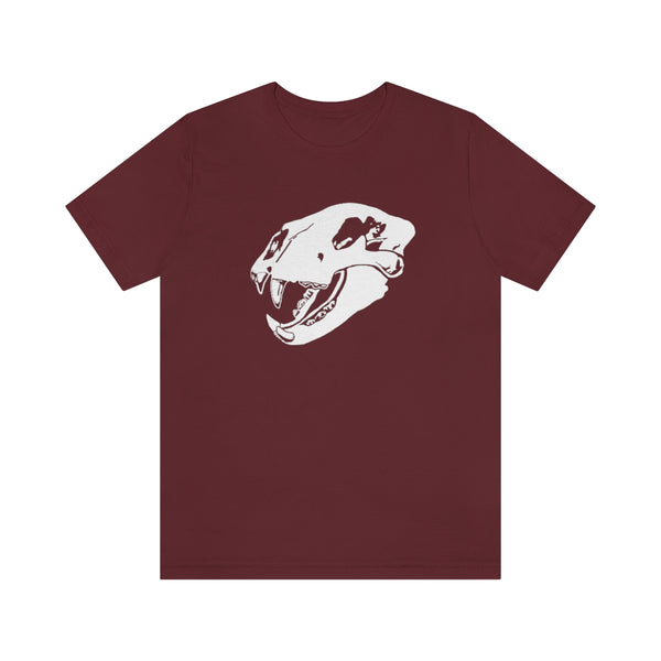 American Lion Skull T-shirt!-T-Shirt-Printify-Maroon-S-5.25designs-veteran-family business-florida-melbourne-orlando-knit-crochet-small business-