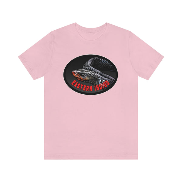 Eastern Indigo Snake T-shirt!-T-Shirt-Printify-Pink-S-5.25designs-veteran-family business-florida-melbourne-orlando-knit-crochet-small business-