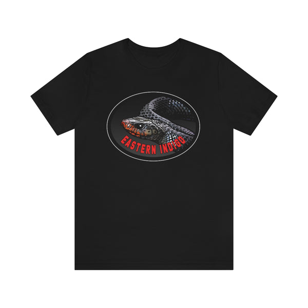 Eastern Indigo Snake T-shirt!-T-Shirt-Printify-Black-S-5.25designs-veteran-family business-florida-melbourne-orlando-knit-crochet-small business-