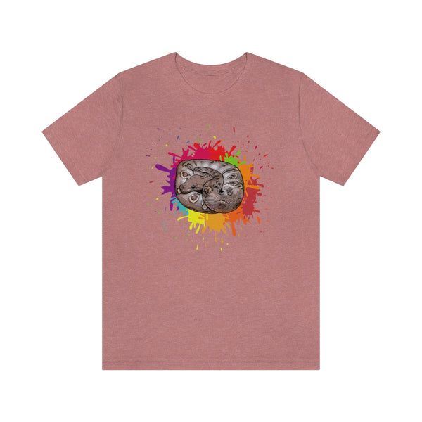 Paint Splash GHI Mojave Clown Unisex Jersey Short Sleeve Tee-T-Shirt-Printify-Heather Mauve-S-5.25designs-veteran-family business-florida-melbourne-orlando-knit-crochet-small business-