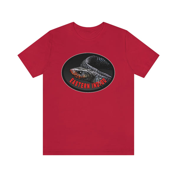 Eastern Indigo Snake T-shirt!-T-Shirt-Printify-Red-S-5.25designs-veteran-family business-florida-melbourne-orlando-knit-crochet-small business-