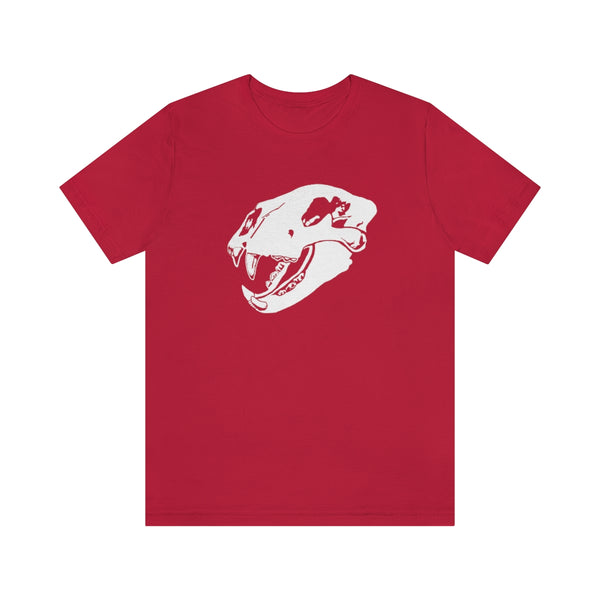 American Lion Skull T-shirt!-T-Shirt-Printify-Red-S-5.25designs-veteran-family business-florida-melbourne-orlando-knit-crochet-small business-