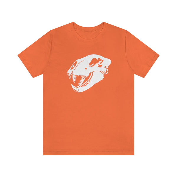 American Lion Skull T-shirt!-T-Shirt-Printify-Orange-S-5.25designs-veteran-family business-florida-melbourne-orlando-knit-crochet-small business-