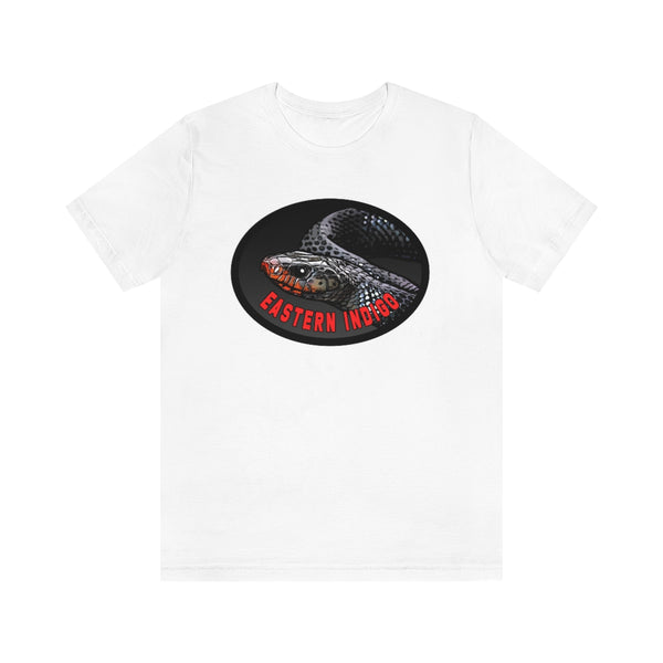 Eastern Indigo Snake T-shirt!-T-Shirt-Printify-White-S-5.25designs-veteran-family business-florida-melbourne-orlando-knit-crochet-small business-