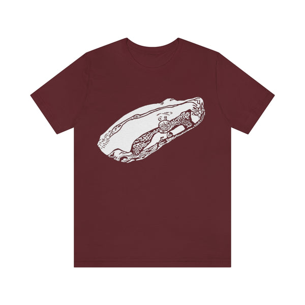 Red-tailed Boa T-shirt!-T-Shirt-Printify-Maroon-S-5.25designs-veteran-family business-florida-melbourne-orlando-knit-crochet-small business-