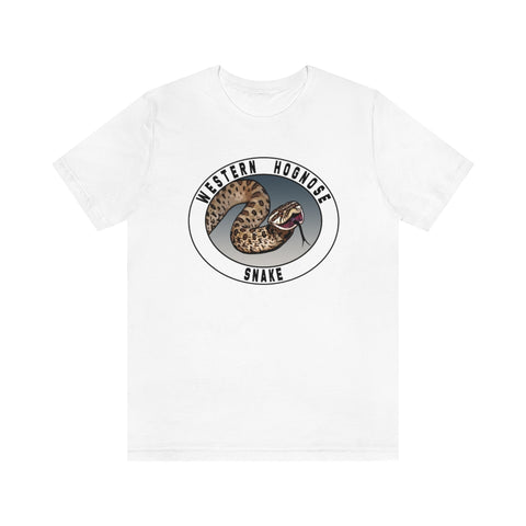 Western Hognose Snake T-Shirt!-T-Shirt-Printify-White-S-5.25designs-veteran-family business-florida-melbourne-orlando-knit-crochet-small business-
