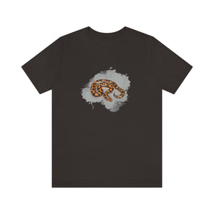 Sand Boa Smoke Unisex Jersey Short Sleeve Tee-T-Shirt-Printify-Brown-S-5.25designs-veteran-family business-florida-melbourne-orlando-knit-crochet-small business-