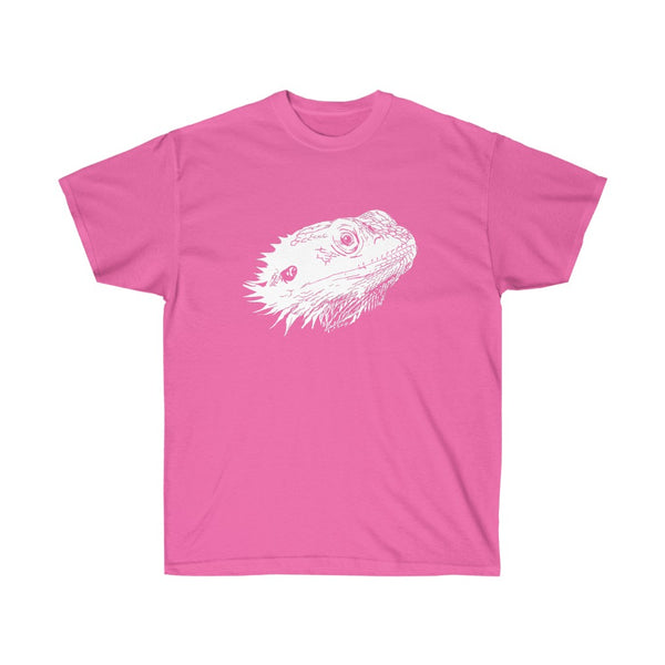 Bearded Dragon Head T-Shirt!-T-Shirt-Printify-Azalea-S-5.25designs-veteran-family business-florida-melbourne-orlando-knit-crochet-small business-