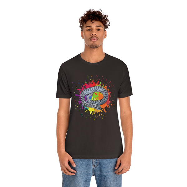 Rainbow Super Arctic Western Hognose Snake Unisex Jersey Short Sleeve Tee-T-Shirt-Printify-5.25designs-veteran-family business-florida-melbourne-orlando-knit-crochet-small business-